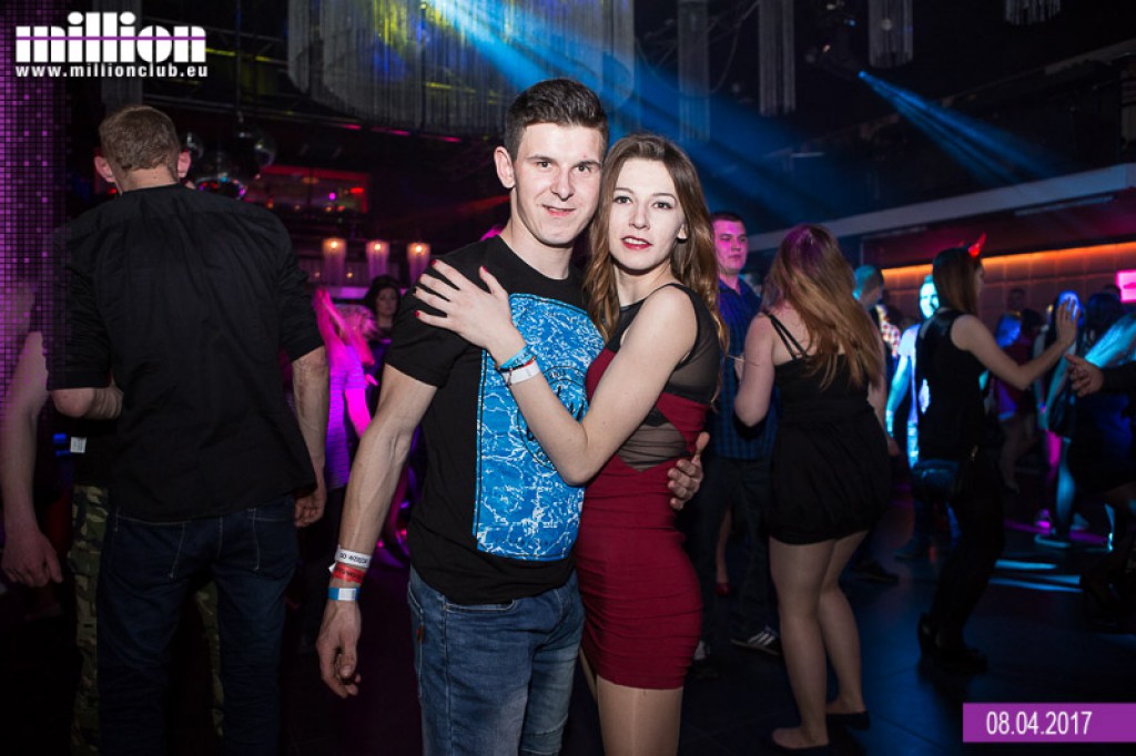 Sobotnia impreza w klubie Million