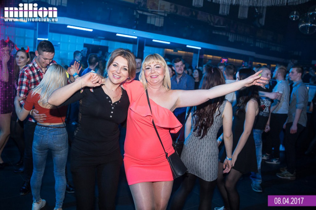 Sobotnia impreza w klubie Million