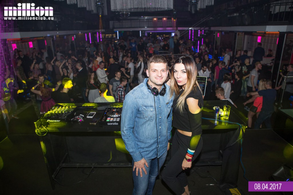 Sobotnia impreza w klubie Million