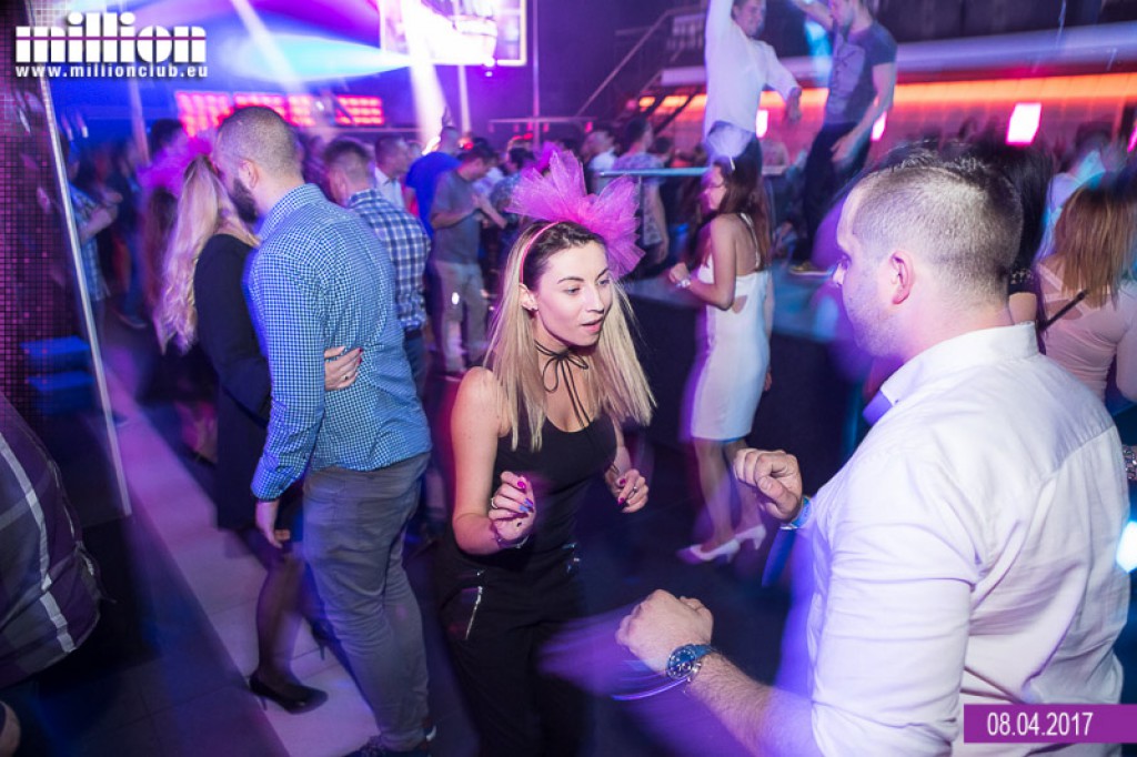 Sobotnia impreza w klubie Million