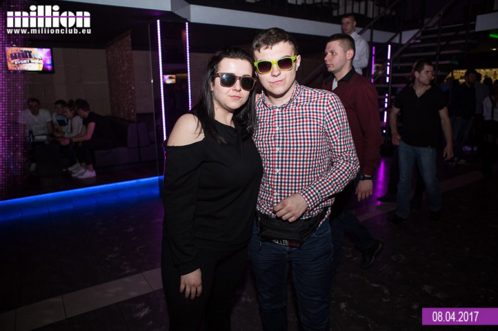Sobotnia impreza w klubie Million