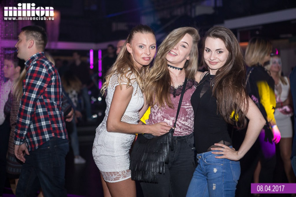 Sobotnia impreza w klubie Million