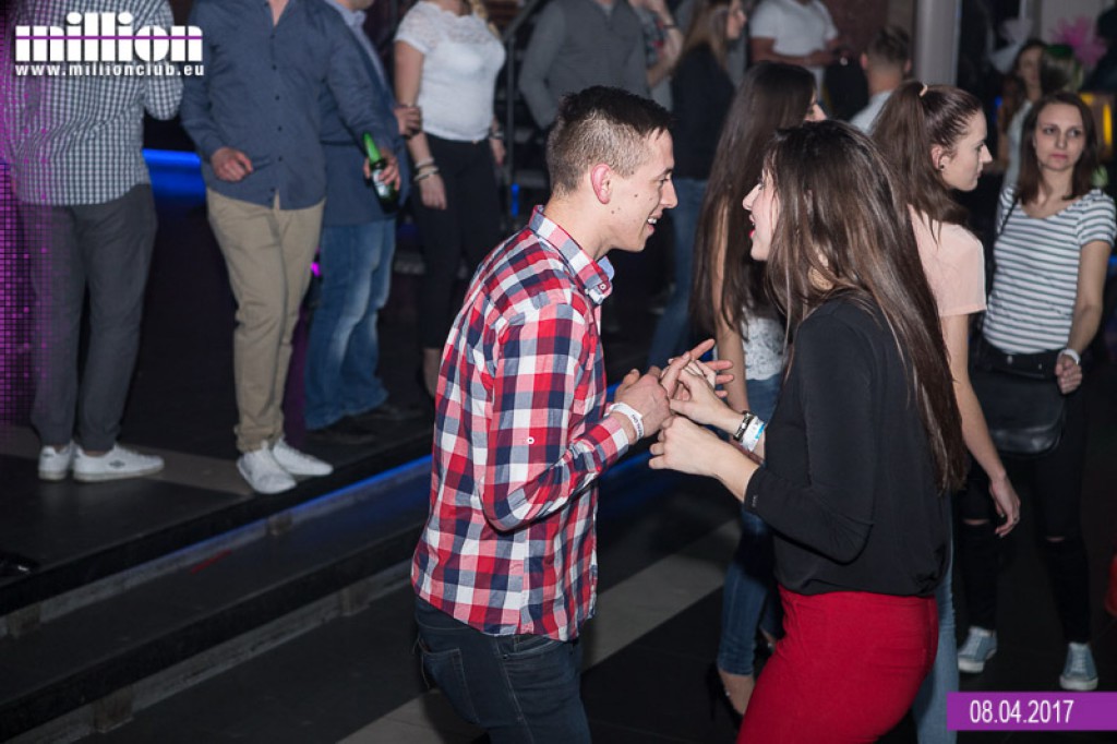 Sobotnia impreza w klubie Million