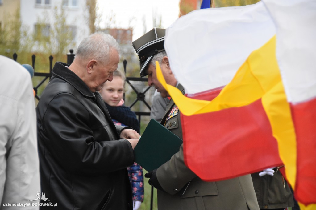Uroczystość pod Pomnikiem Sapera