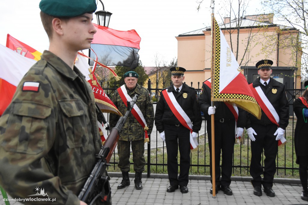 Uroczystość pod Pomnikiem Sapera