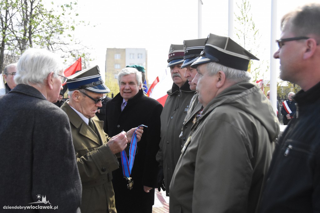 Uroczystość pod Pomnikiem Sapera