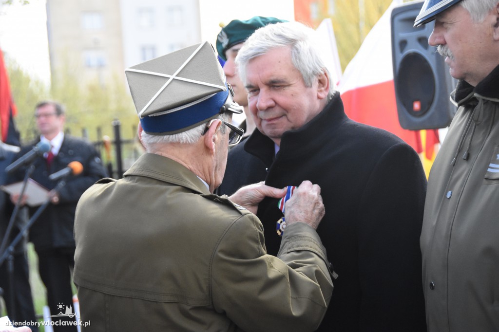 Uroczystość pod Pomnikiem Sapera