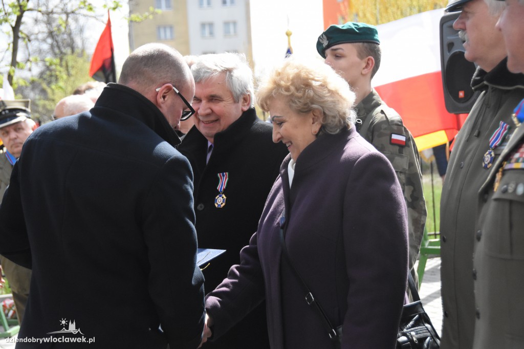 Uroczystość pod Pomnikiem Sapera