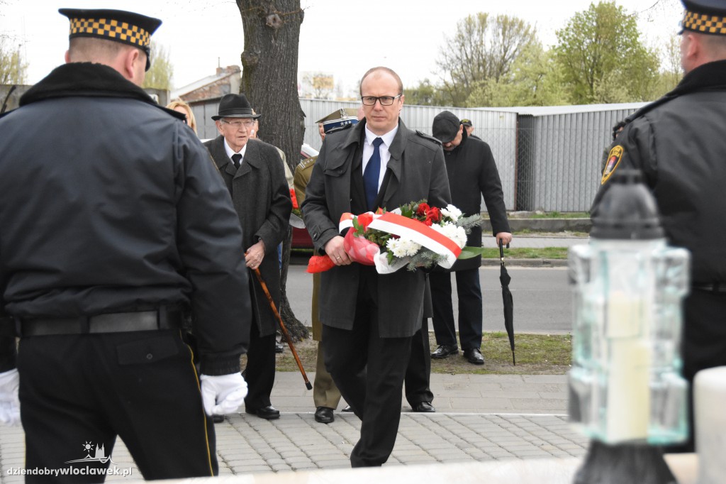 Uroczystość pod Pomnikiem Sapera