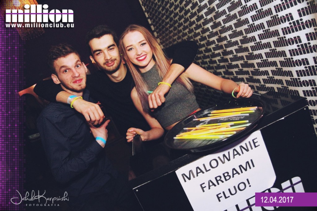 Gorące Fluo Party w Million Club