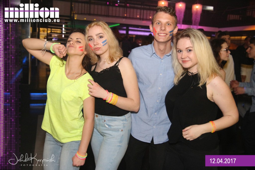 Gorące Fluo Party w Million Club