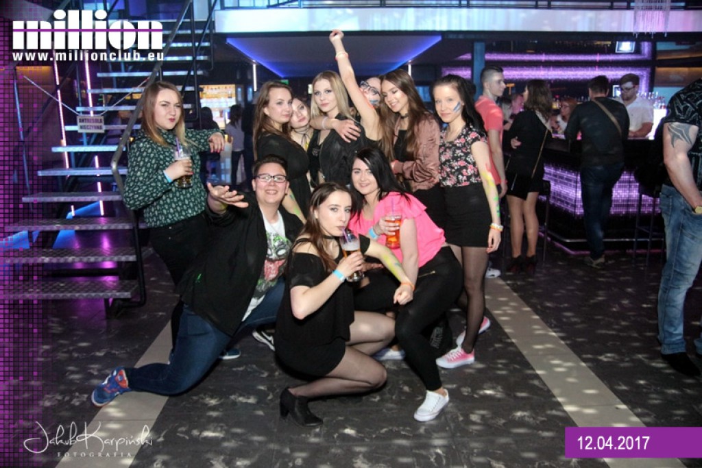 Gorące Fluo Party w Million Club