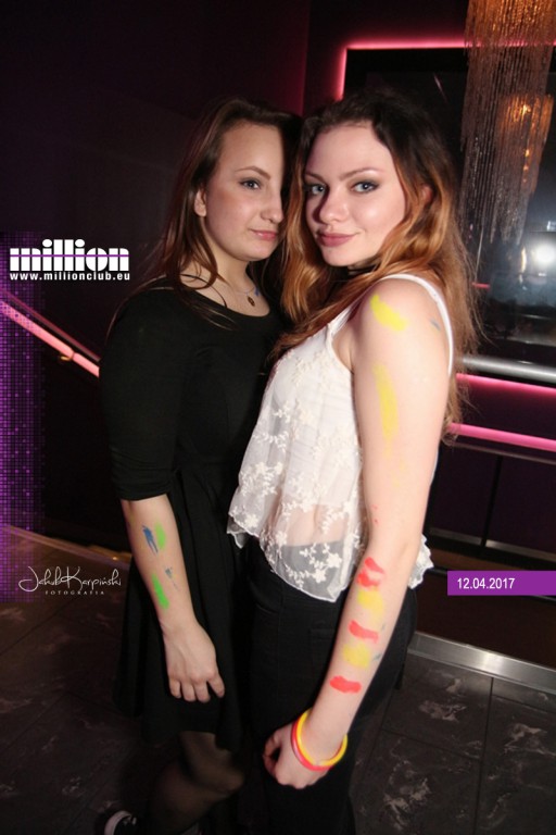 Gorące Fluo Party w Million Club