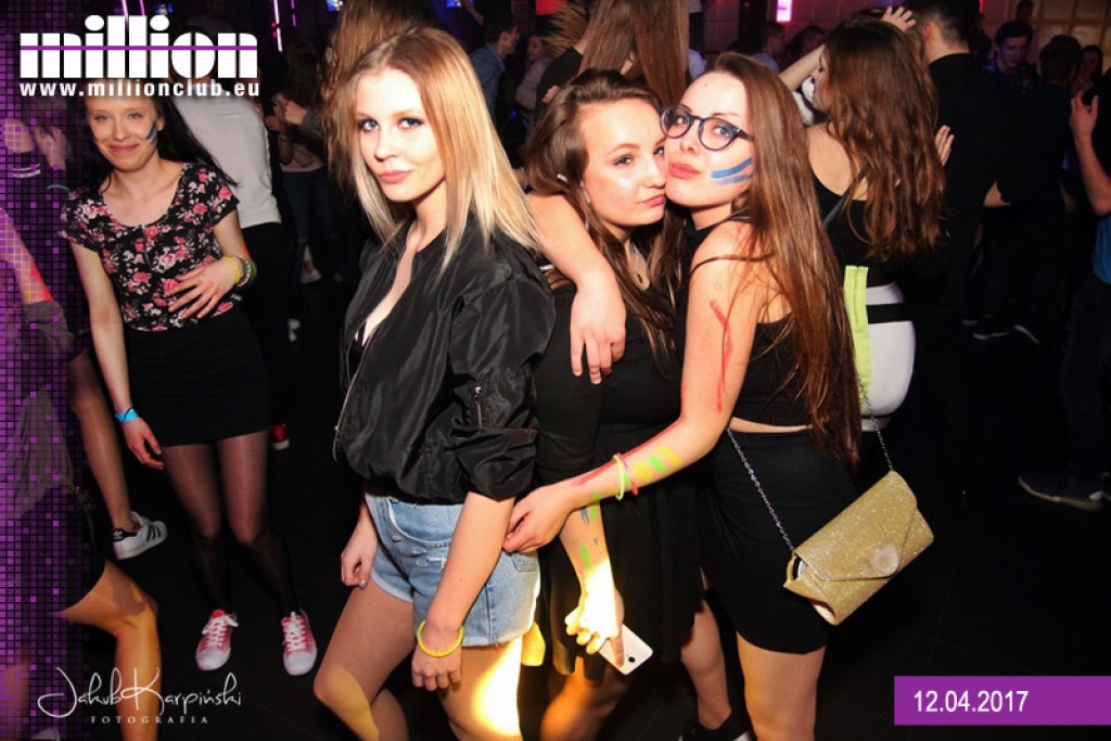 Gorące Fluo Party w Million Club