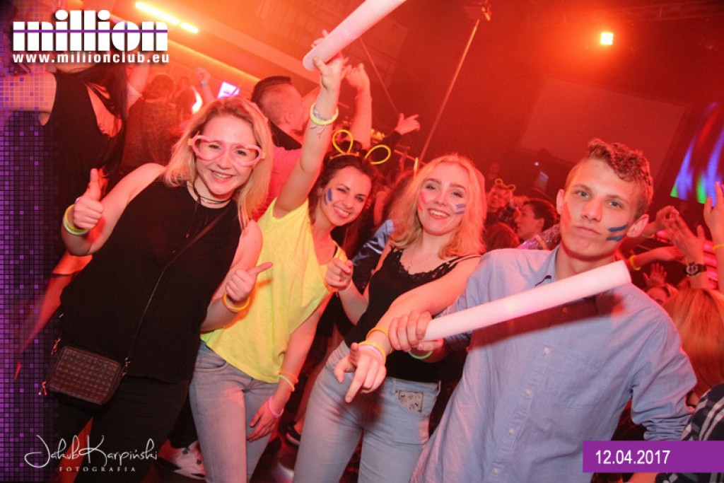 Gorące Fluo Party w Million Club