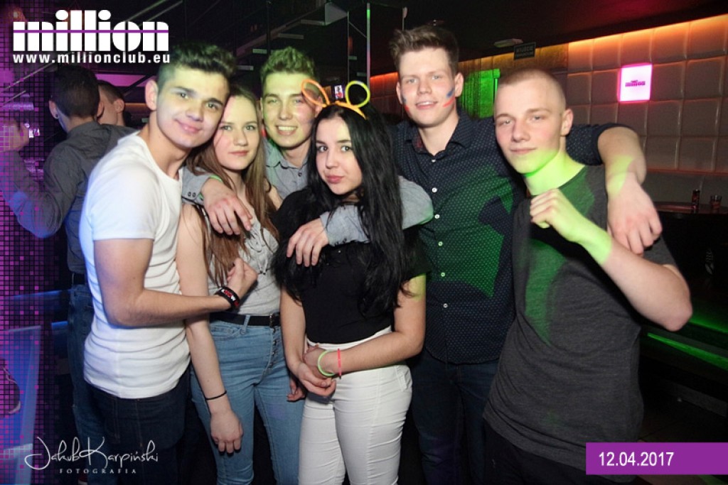 Gorące Fluo Party w Million Club