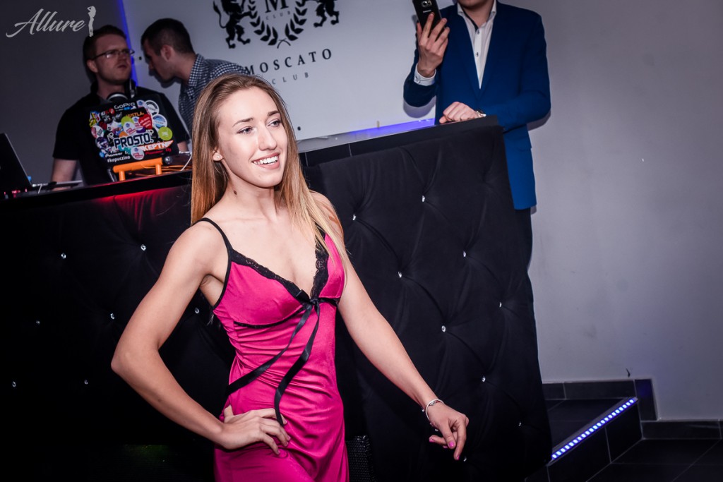 Pokaz bielizny Allure w Moscato Club