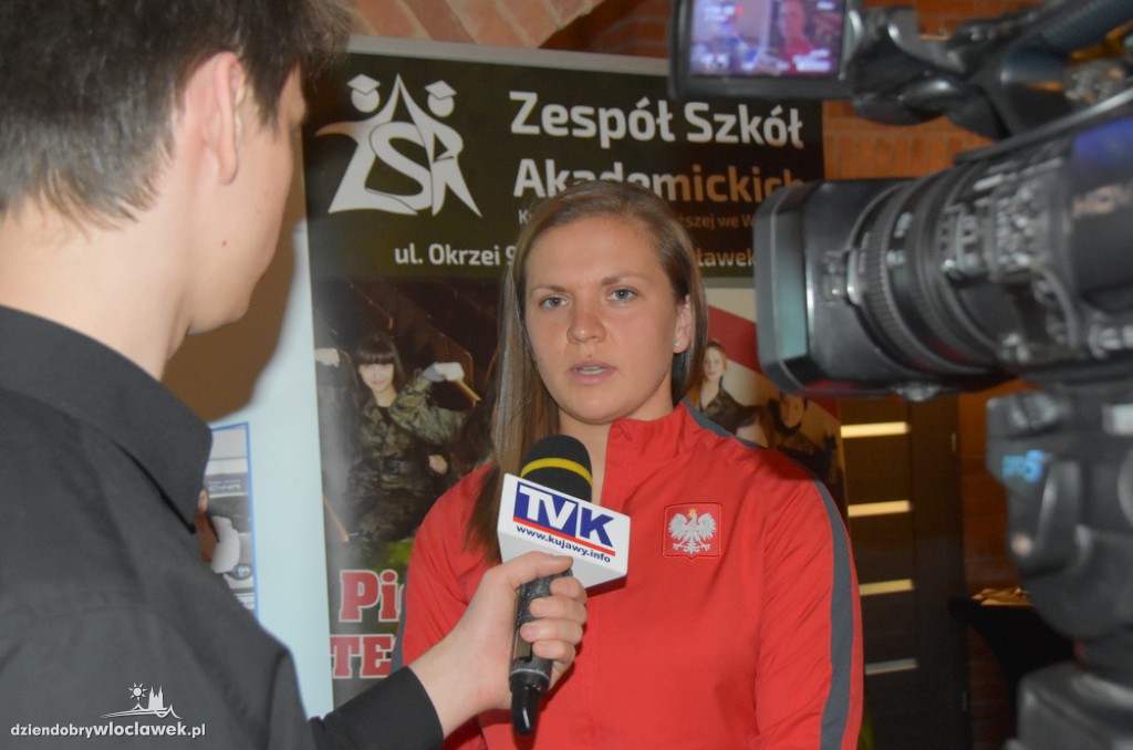 Wizyta najlepszej bramkarki