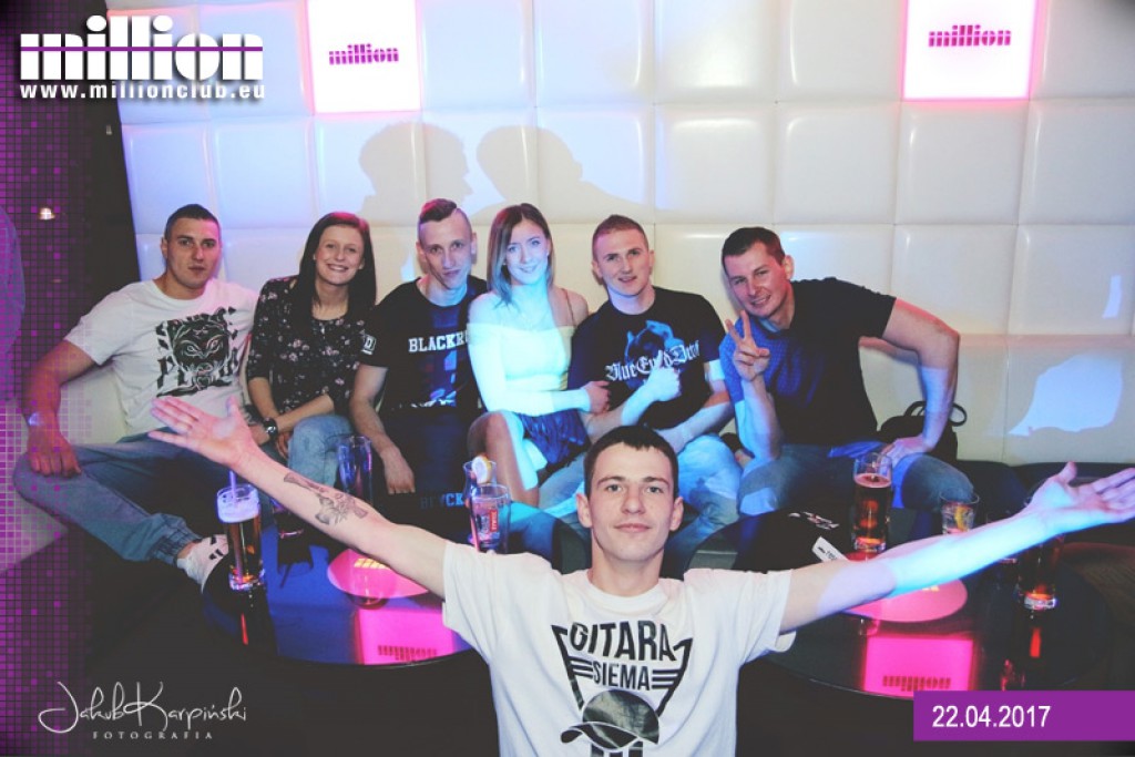 Sobotnia noc w klubie Million we Włocławku