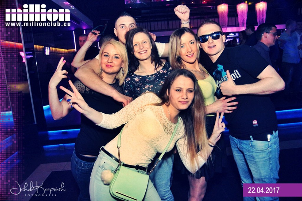 Sobotnia noc w klubie Million we Włocławku