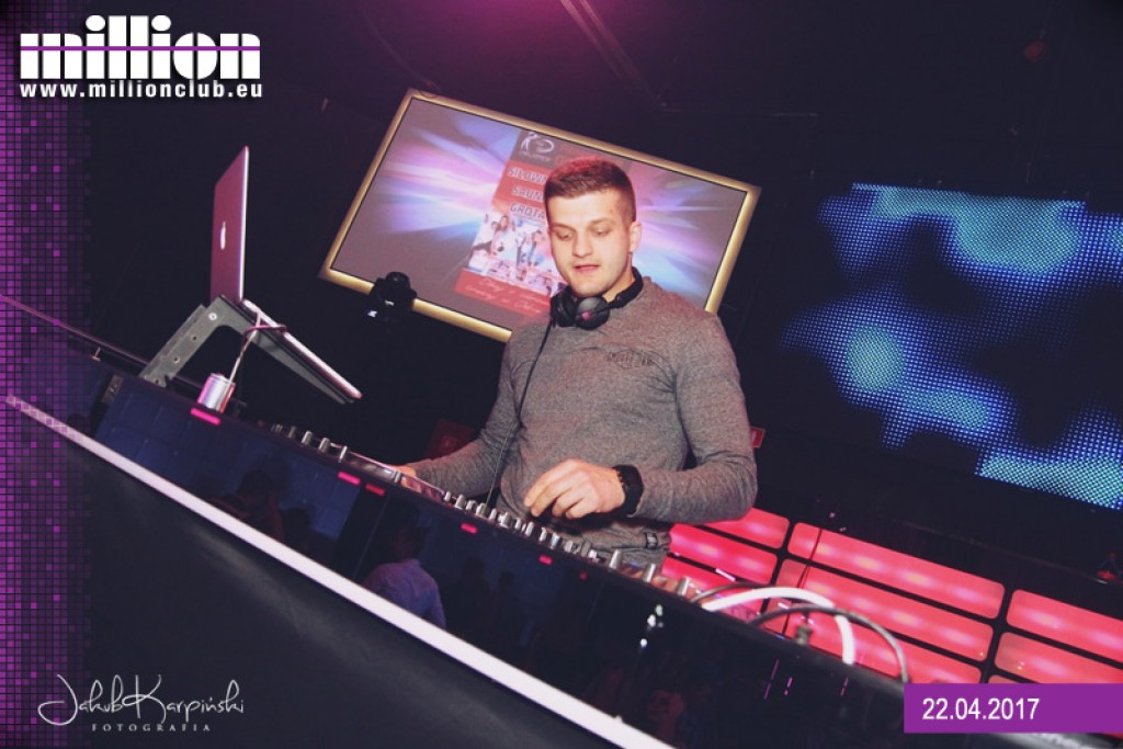 Sobotnia noc w klubie Million we Włocławku