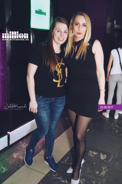 Sobotnia noc w klubie Million we Włocławku