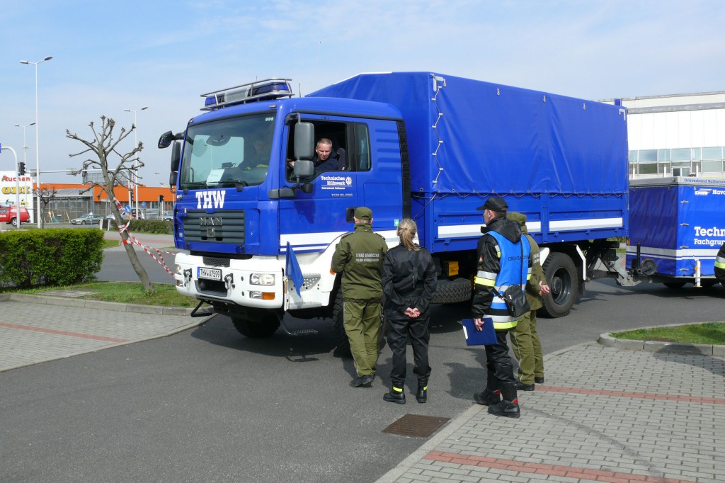 Służby ćwiczą pod Włocławkiem