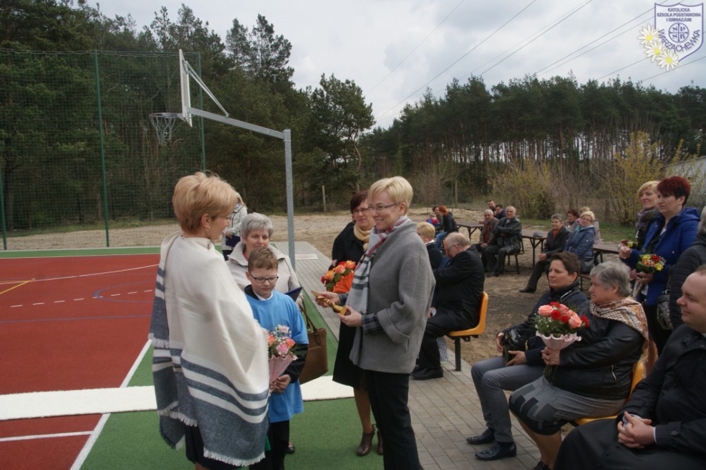 Otwarcie nowego boiska szkolnego