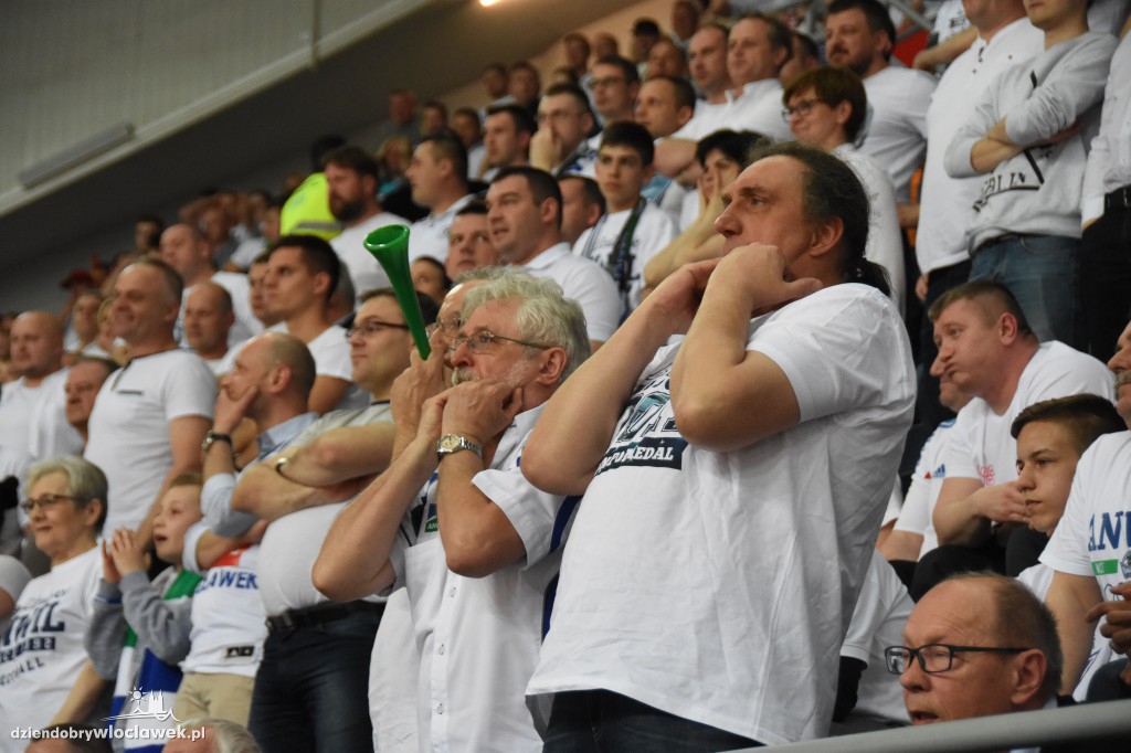 Kibice na meczu Anwil - Energa Czarni