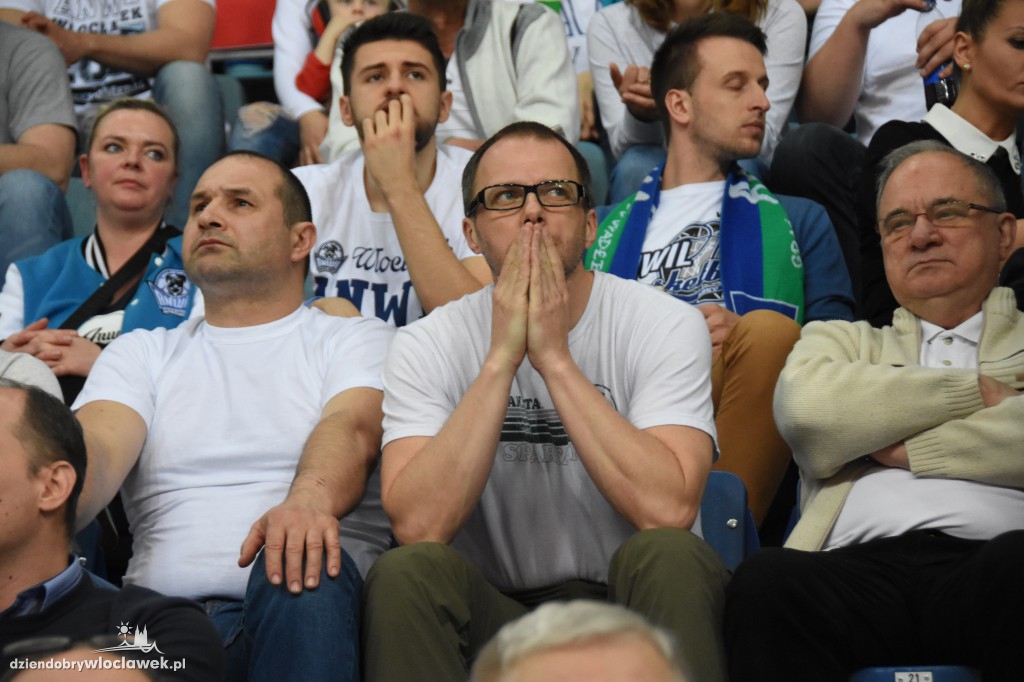 Kibice na meczu Anwil - Energa Czarni
