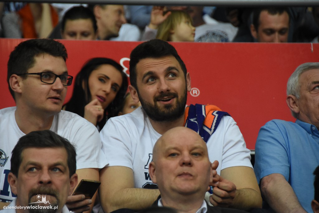 Kibice na meczu Anwil - Energa Czarni