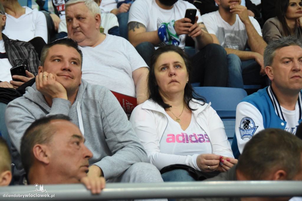 Kibice na meczu Anwil - Energa Czarni