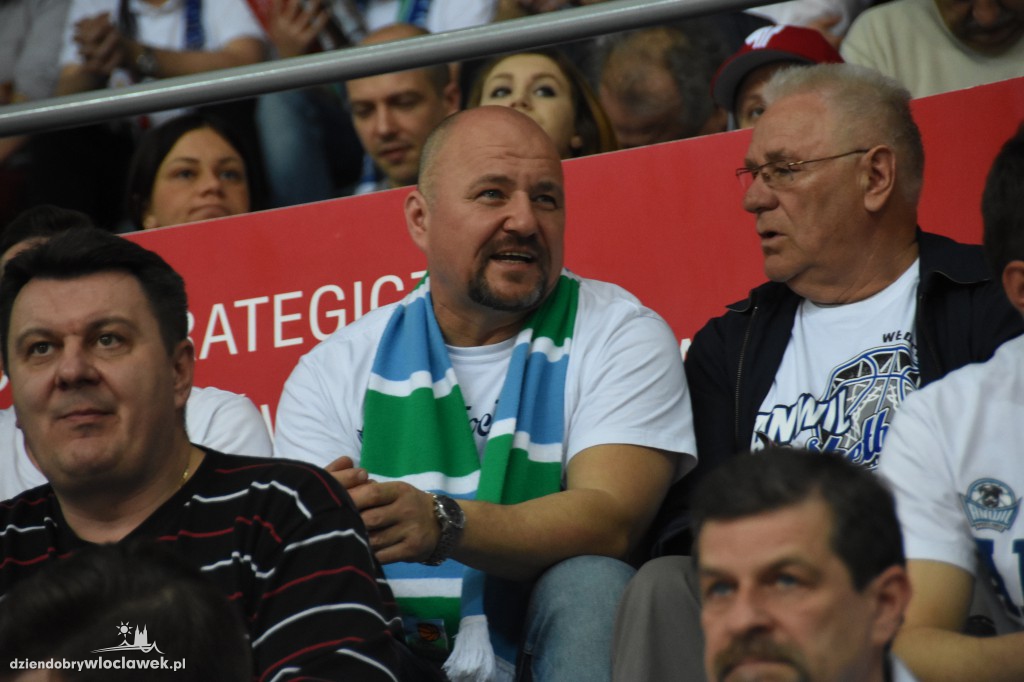 Kibice na meczu Anwil - Energa Czarni
