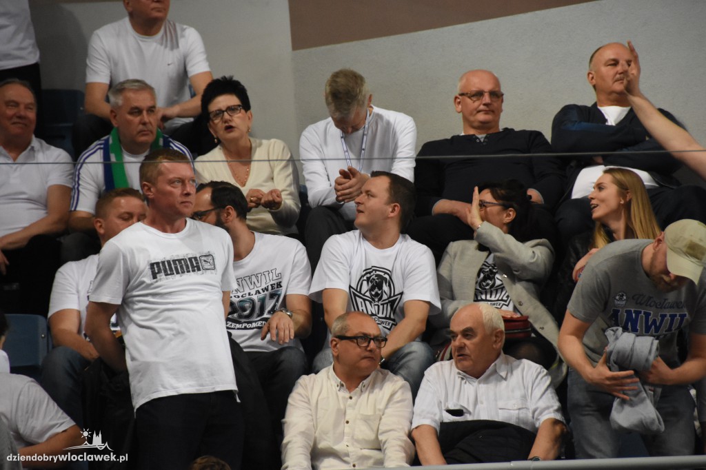 Kibice na meczu Anwil - Energa Czarni