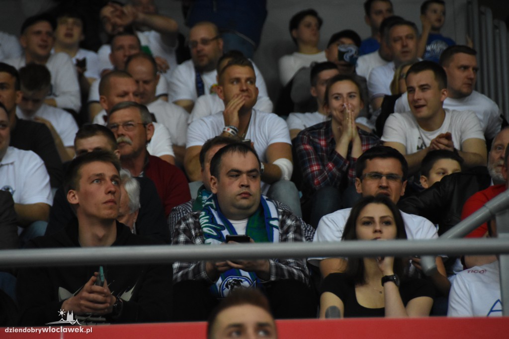 Kibice na meczu Anwil - Energa Czarni