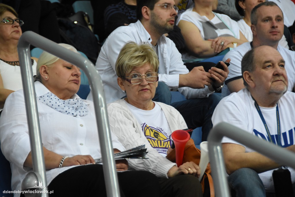 Kibice na meczu Anwil - Energa Czarni