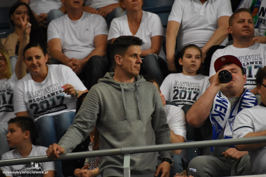 Kibice na meczu Anwil - Energa Czarni