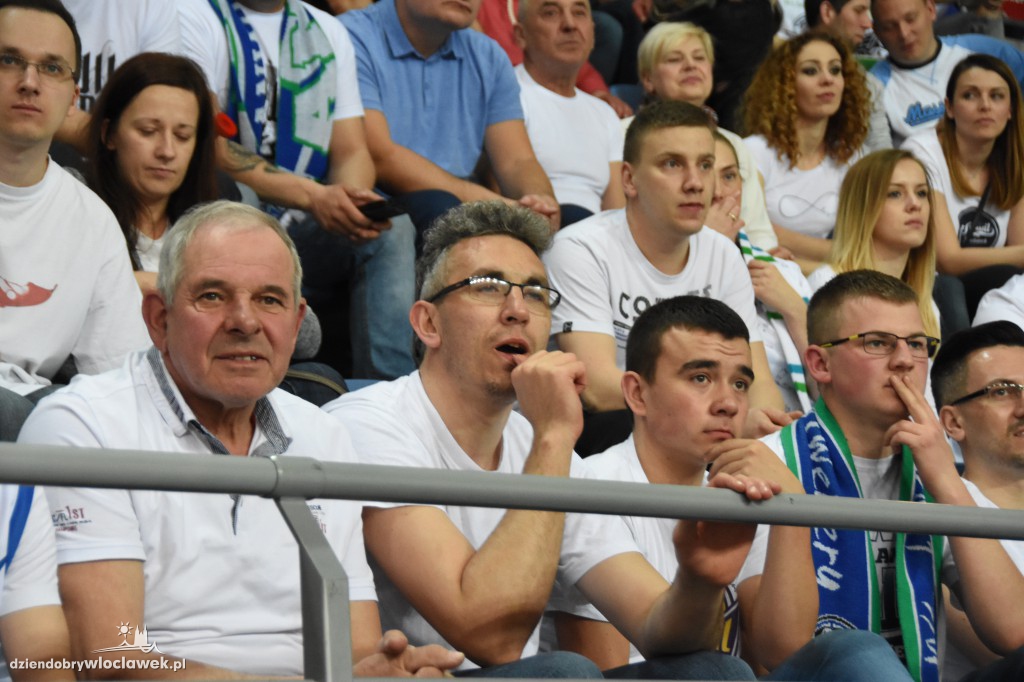 Kibice na meczu Anwil - Energa Czarni