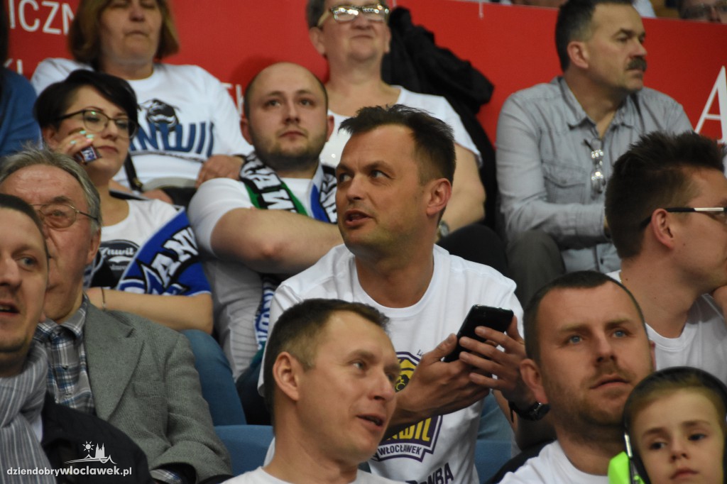 Kibice na meczu Anwil - Energa Czarni