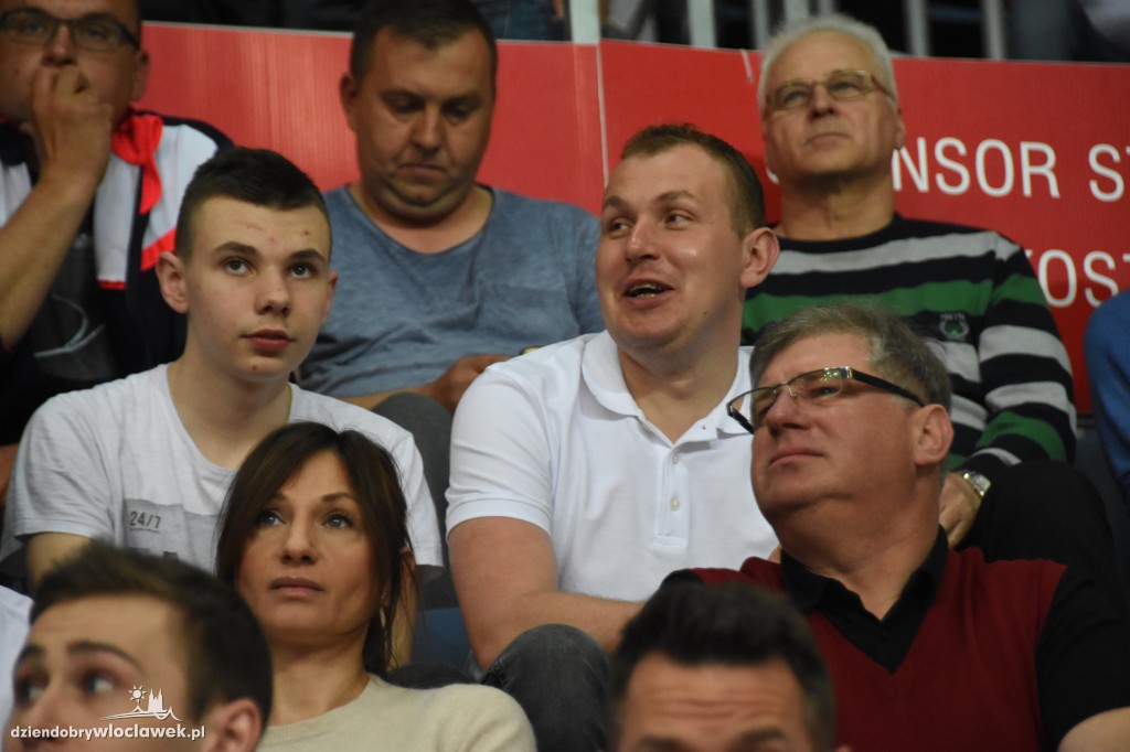 Kibice na meczu Anwil - Energa Czarni