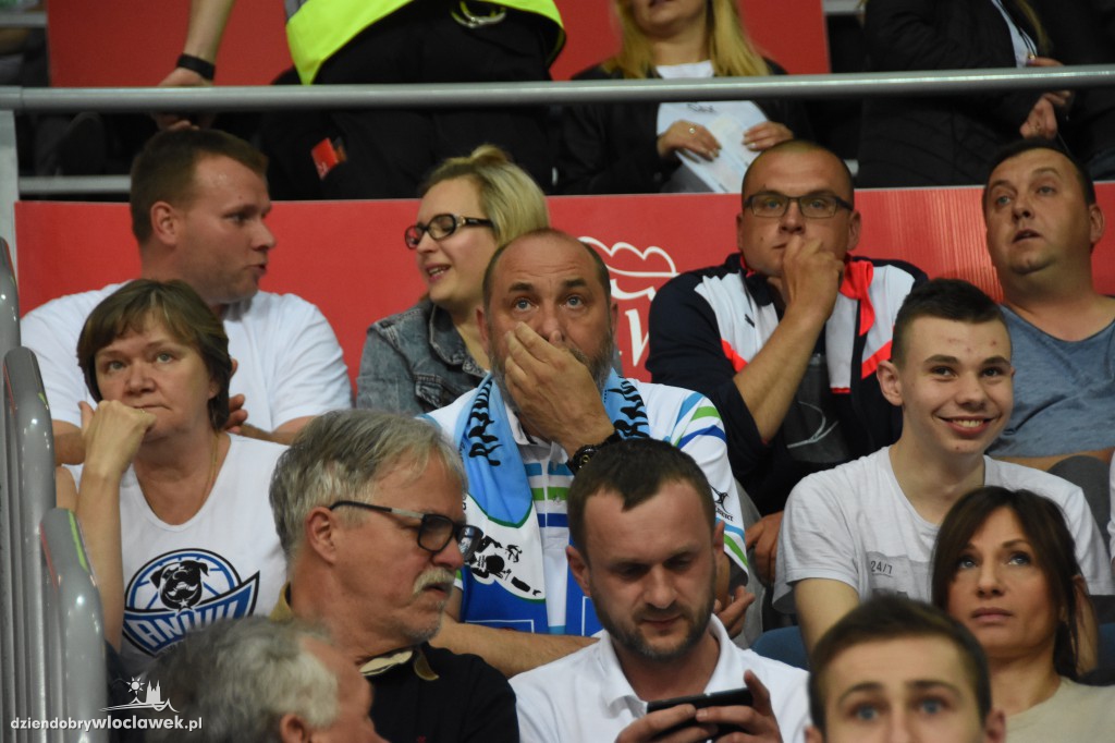 Kibice na meczu Anwil - Energa Czarni