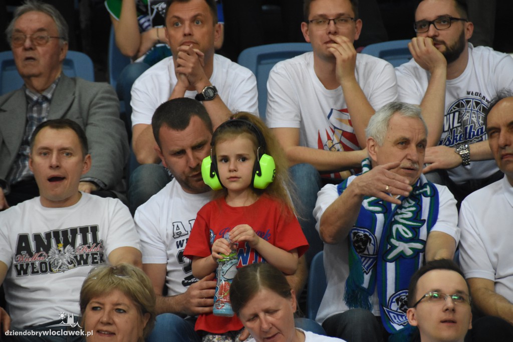 Kibice na meczu Anwil - Energa Czarni