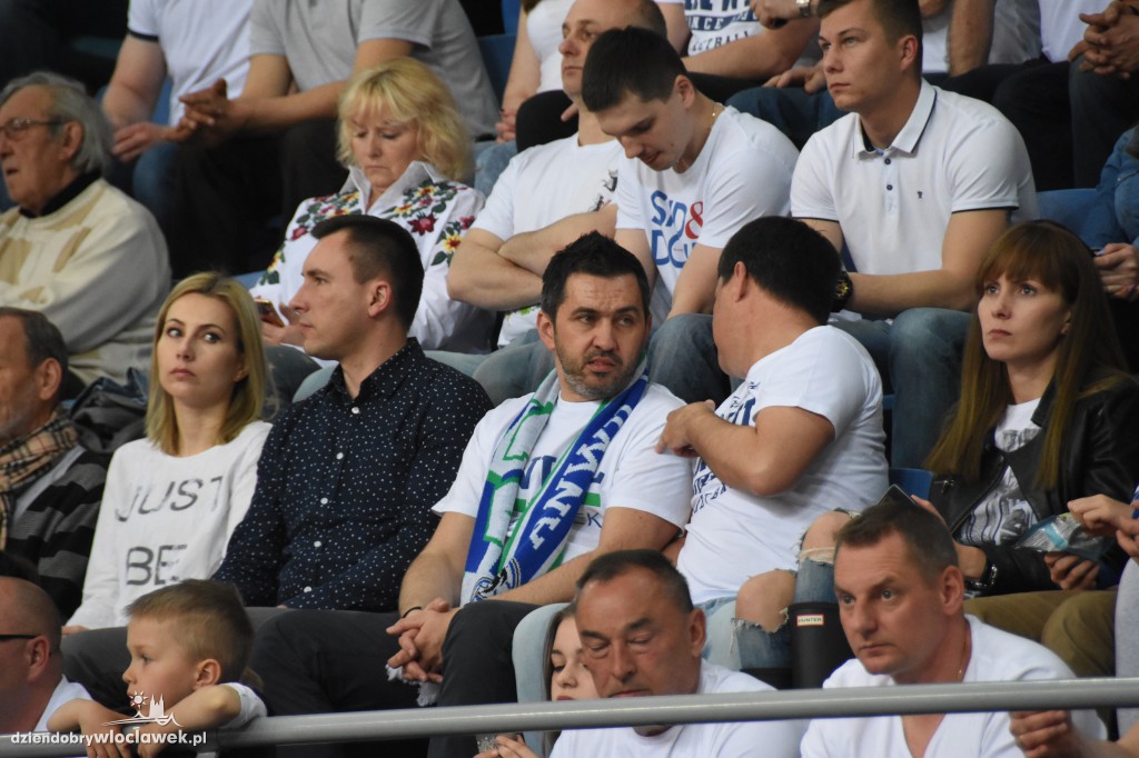 Kibice na meczu Anwil - Energa Czarni