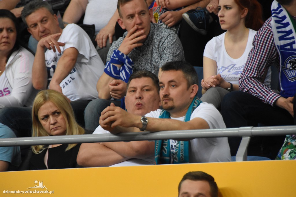 Kibice na meczu Anwil - Energa Czarni