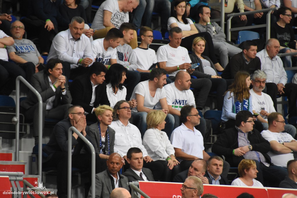 Kibice na meczu Anwil - Energa Czarni