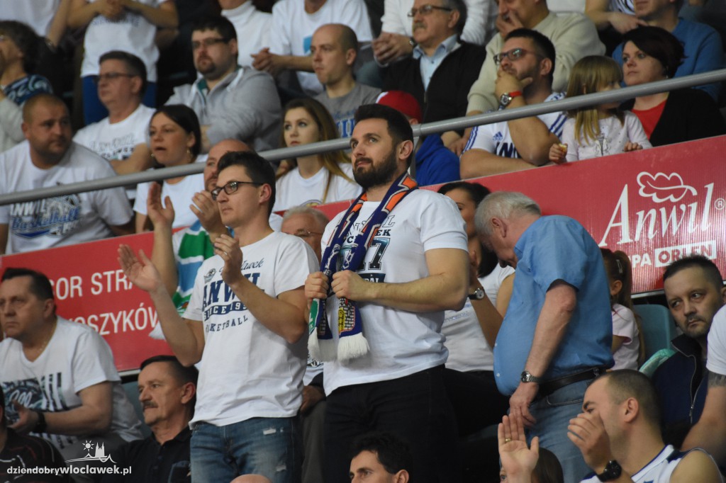 Kibice na meczu Anwil - Energa Czarni
