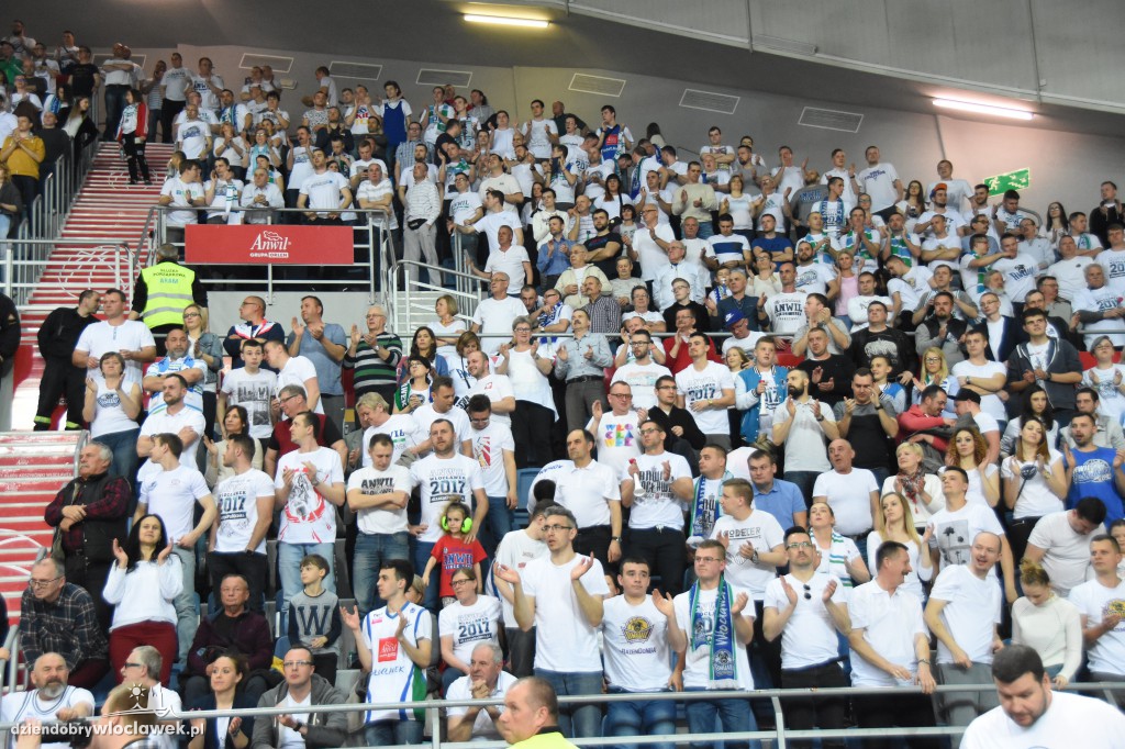 Kibice na meczu Anwil - Energa Czarni