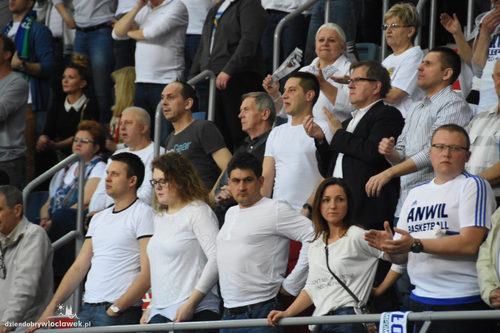 Kibice na meczu Anwil - Energa Czarni