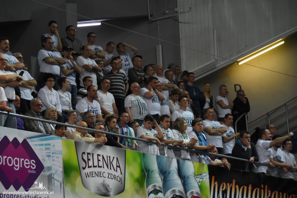 Kibice na meczu Anwil - Energa Czarni