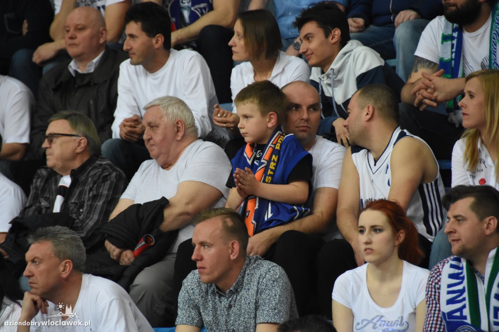Kibice na meczu Anwil - Energa Czarni